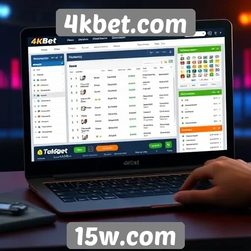 explorando a interface do usuário do site 4kbet